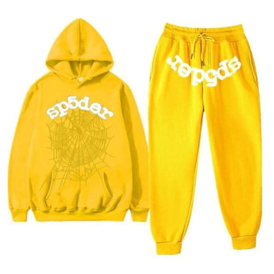 Sp5der Websuit Tracksuit Yellow